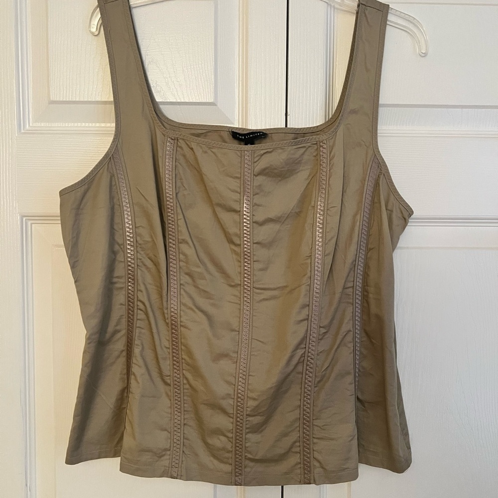 The Limited Beige Camisole Top